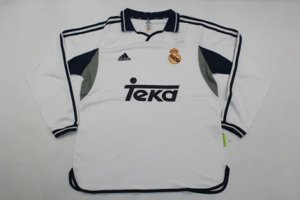 Real Madrid retro manga larga 00/01