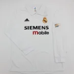 Real Madrid retro manga larga 02/03 local