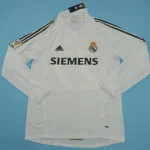 Real Madrid retro manga larga 05/06 local