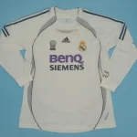 Real Madrid retro manga larga 06/07 local