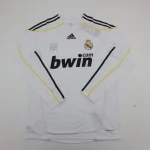 Real Madrid retro manga larga 09/10 local versión jugador