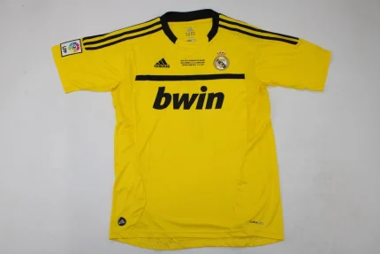 Real Madrid retro 11/12 portero color amarillo