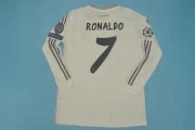 Real Madrid retro manga larga 13/14 local - Imagen 22
