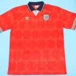 Inglaterra retro 1990 visitante