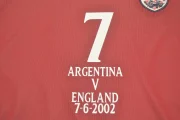 Inglaterra retro 2002 visitante - Imagen 5
