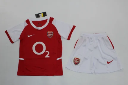 Kit de niño Arsenal retro 02/04