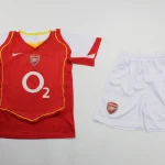 Kit de niño Arsenal retro 04/05 local