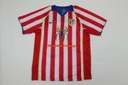 Kit de niño Atlético de Madrid retro 04/05 local - Imagen 4