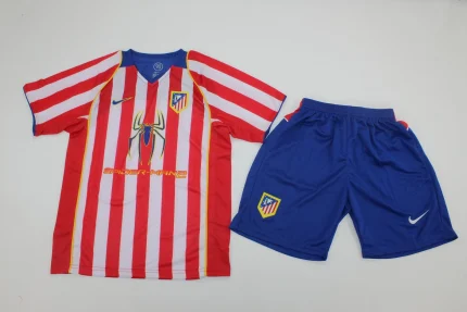 Kit de niño Atlético de Madrid retro 04/05 local
