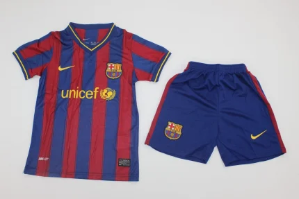 Kit de niño Barcelona retro 09/10