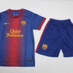 Kit de niño Barcelona retro 12/13 local
