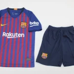 Kit de niño Barcelona retro 18/19