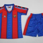 Kit de niño Barcelona retro 96/97 local