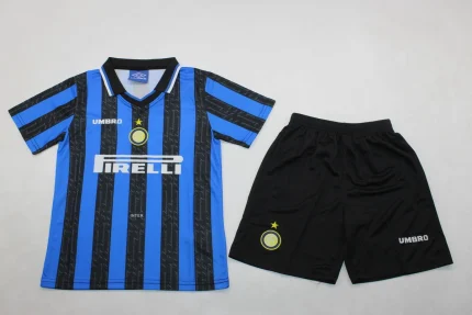 Kit de niño Inter de Milán retro 97/98 local