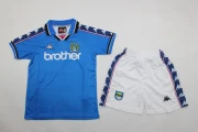 Kit de niño Manchester City retro 98/99