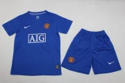 Kit de niño Manchester United retro 08/09 alternativa