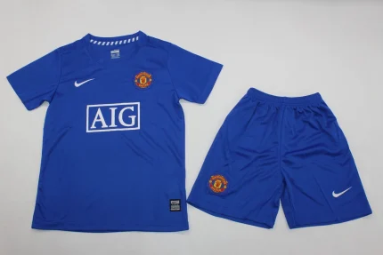 Kit de niño Manchester United retro 08/09 alternativa