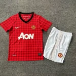 Kit de niño Manchester United retro 12/13