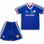 Kit de niño Manchester United retro 86/88