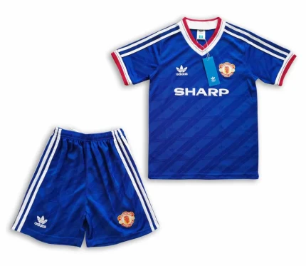 Kit de niño Manchester United retro 86/88