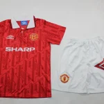 Kit de niño Manchester United retro 93/94 local