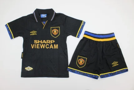 Kit de niño Manchester United retro 93/94 visitante
