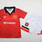Kit de niño Manchester United retro 94/95 local