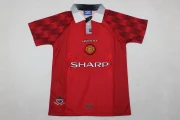 Kit de niño Manchester United retro 96/97 local - Imagen 3