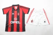 Kit de niño Milan retro 98/99 local