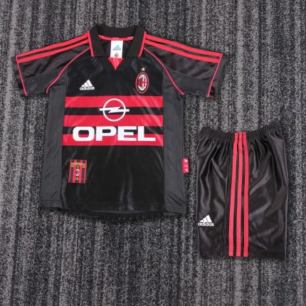 Kit de niño Milan retro 98/99 visitante
