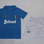 Kit de niño Nápoles retro 87/88