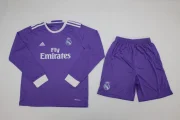 Kit de niño Real Madrid retro 16/17 manga larga