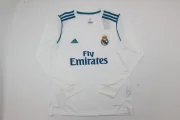Kit de niño Real Madrid retro 17/18 local manga larga - Imagen 19
