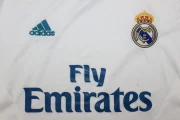 Kit de niño Real Madrid retro 17/18 local manga larga - Imagen 6