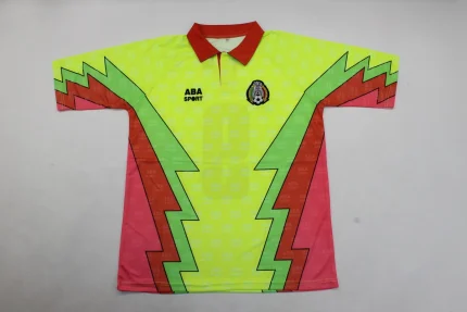 México retro Jorge Campos amarilla