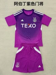 Kit de niño Aberdeen portero color lila 25/26