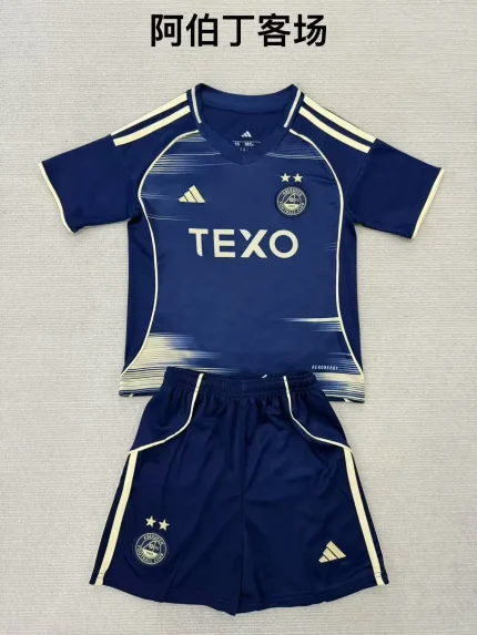 Kit de niño Aberdeen visitante 25/26