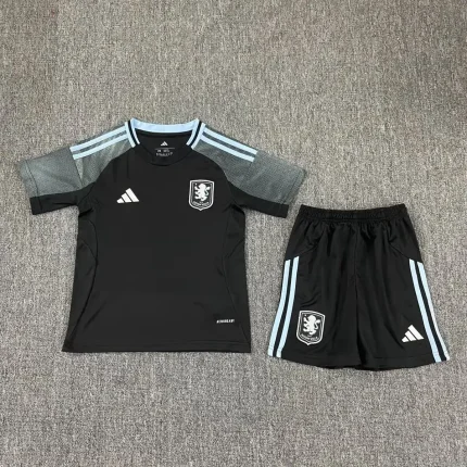 Kit de niño Aston Villa visitante 25/26