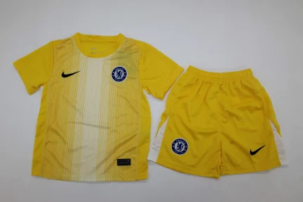 Kit de niño Chelsea portero color amarillo 25/26