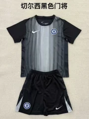 Kit de niño Chelsea portero color negro 25/26