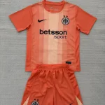 Kit de niño Inter de Milán portero color naranja 25/26