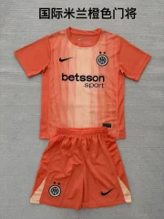 Kit de niño Inter de Milán portero color naranja 25/26