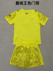 Kit de niño Manchester City portero color amarillo 25/26 - Imagen 2