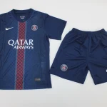 Kit de niño PSG local sin estrella 25/26