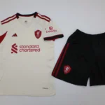 Kit de niño Liverpool visitante 25/26