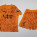 Kit de niño Milán portero color naranja 25/26