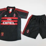 Kit de niño Milan retro 98/99 visitante
