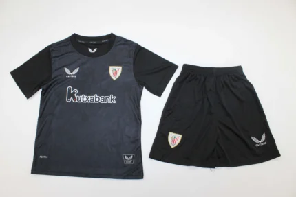 Kit de niño Athletic Club portero color negro 25/26