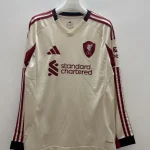 Liverpool visitante manga larga 25/26