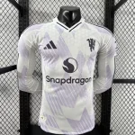 Manchester United visitante manga larga 25/26 versión jugador